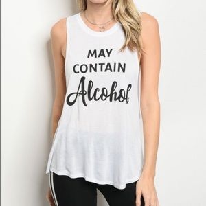 May Contain Alcohol Tank